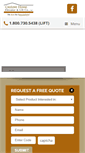 Mobile Screenshot of customhomeelevator.com